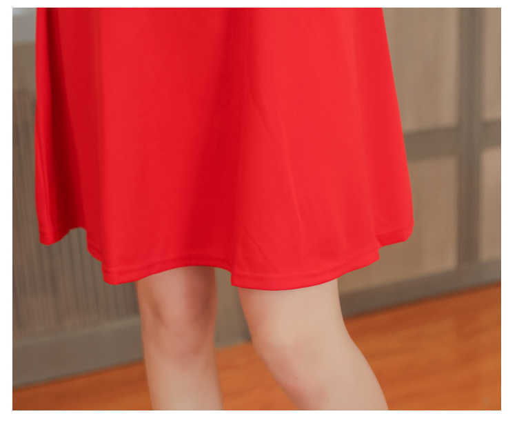 Dresses For Women Short Sleeve Woman Dress Vestido De Mujer Square Collar Black Red Chiffon Dress Women Vestidos D625 210602