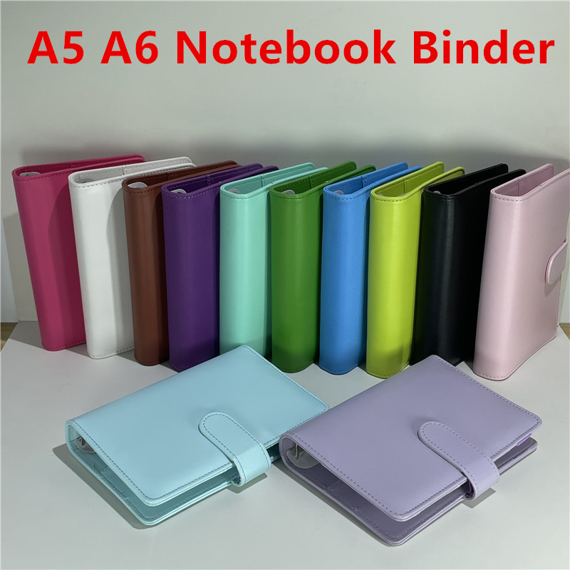 A5 A6 Notebook Binder Loose Leaf Notebooks Refillable 6 Ring Binder for A6 Filler Paper Binder Cover with Magnetic Buckle Closure STOCK
A5 A6 Notebook Binder Loose Leaf Notebooks Refillable 6 Ring Binder for A6 Filler Paper Binder Cover with Magnetic Buckle Closure STOCK