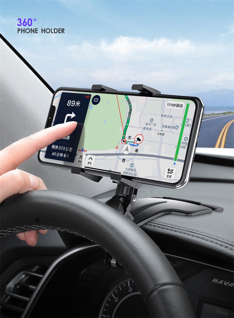 Multifunctional ZJ072 Vehicle Mounts Car Holder Phone Holders For Universal 3-7 inch Mobile Phones X11260A s s