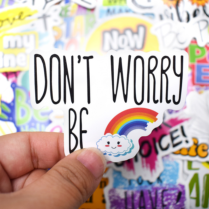 50 PCS Motivational Phrases Stickers Inspirational Quotes Sticker for Kids Notebook Stationery Study Room Scrapbooking Fridge Decals DDA5499
50 PCS Motivational Phrases Stickers Inspirational Quotes Sticker for Kids Notebook Stationery Study Room Scrapbooking Fridge Decals DDA5499