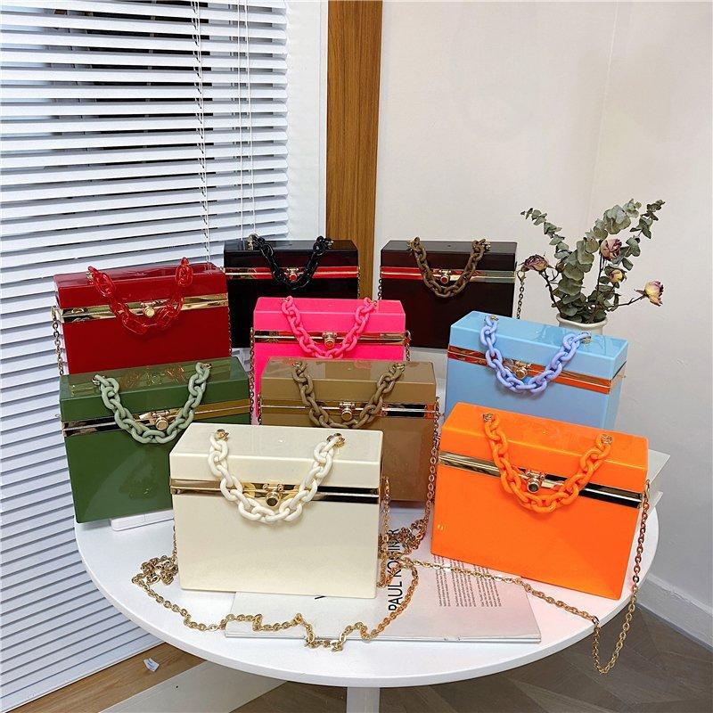 Evening Bags Candy Color Women Acrylic Purse Cute Crossbody 2021 Box Shape Handbags Clutch Events Chain Shoulder Bag, Beige
Evening Bags Candy Color Women Acrylic Purse Cute Crossbody 2021 Box Shape Handbags Clutch Events Chain Shoulder Bag, Beige