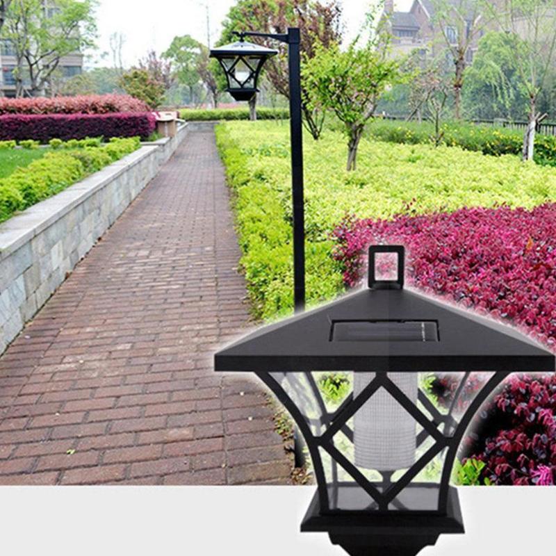 

Lawn Lamps Height 150cm Outdoor Motion Sensor Solar Powered Led For Garden Wall Working Light Lamp Street Mode Pole Post So I8j8