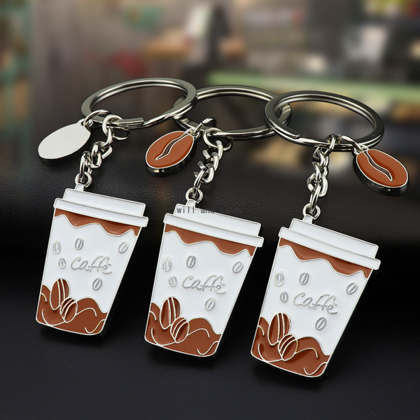 Fashion Metal Coffee Bean Cup Key Ring Enamel coffee cup keychain bag hanging fashion jewelry will and sandy
Fashion Metal Coffee Bean Cup Key Ring Enamel coffee cup keychain bag hanging fashion jewelry will and sandy