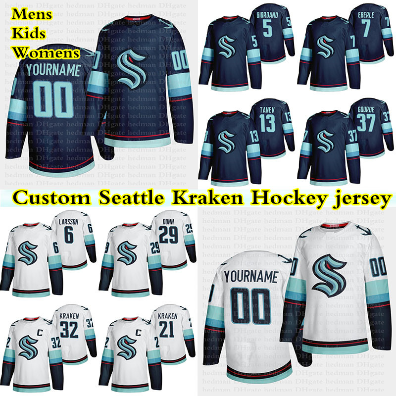 Mens Kids Womens Seattle Kraken Hockey jersey 31 Philipp Grubauer 5 Mark Giordano 37 Yanni Gourde 13 Brandon Tanev 17 Jaden Schwartz jerseys, Navy blue
Mens Kids Womens Seattle Kraken Hockey jersey 31 Philipp Grubauer 5 Mark Giordano 37 Yanni Gourde 13 Brandon Tanev 17 Jaden Schwartz jerseys, Navy blue