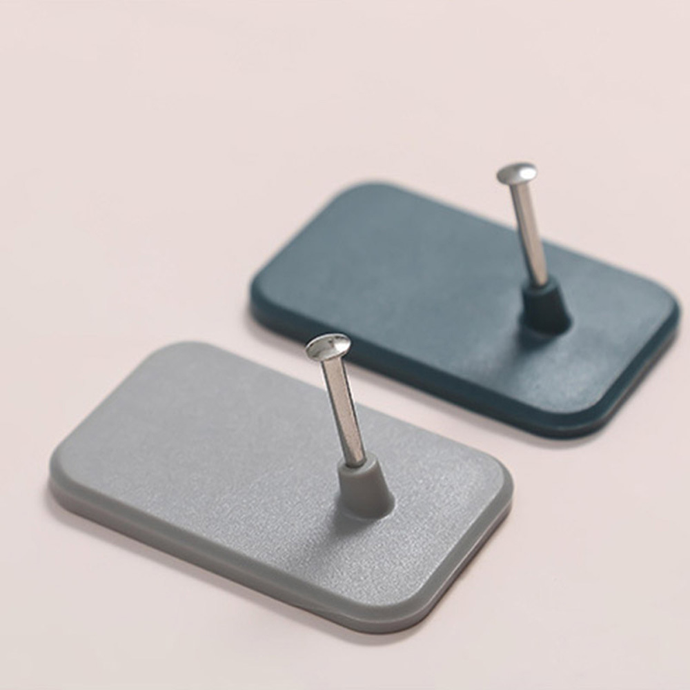 2pcs Hooks Wall Hook Rack Hanger Storage Holder Hanging Kitchen Bathroom Clothes Key Towel