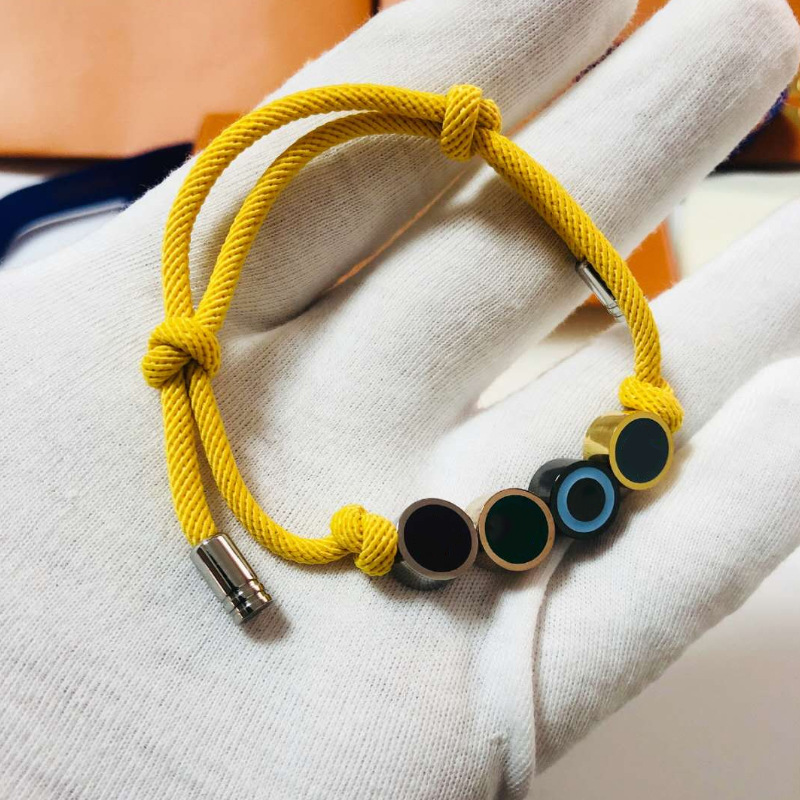 Handmade Knots Rope Charm Bracelets Unisex Fashion Bracelet for Man Women Adjustable Jewelry 5 Colors
