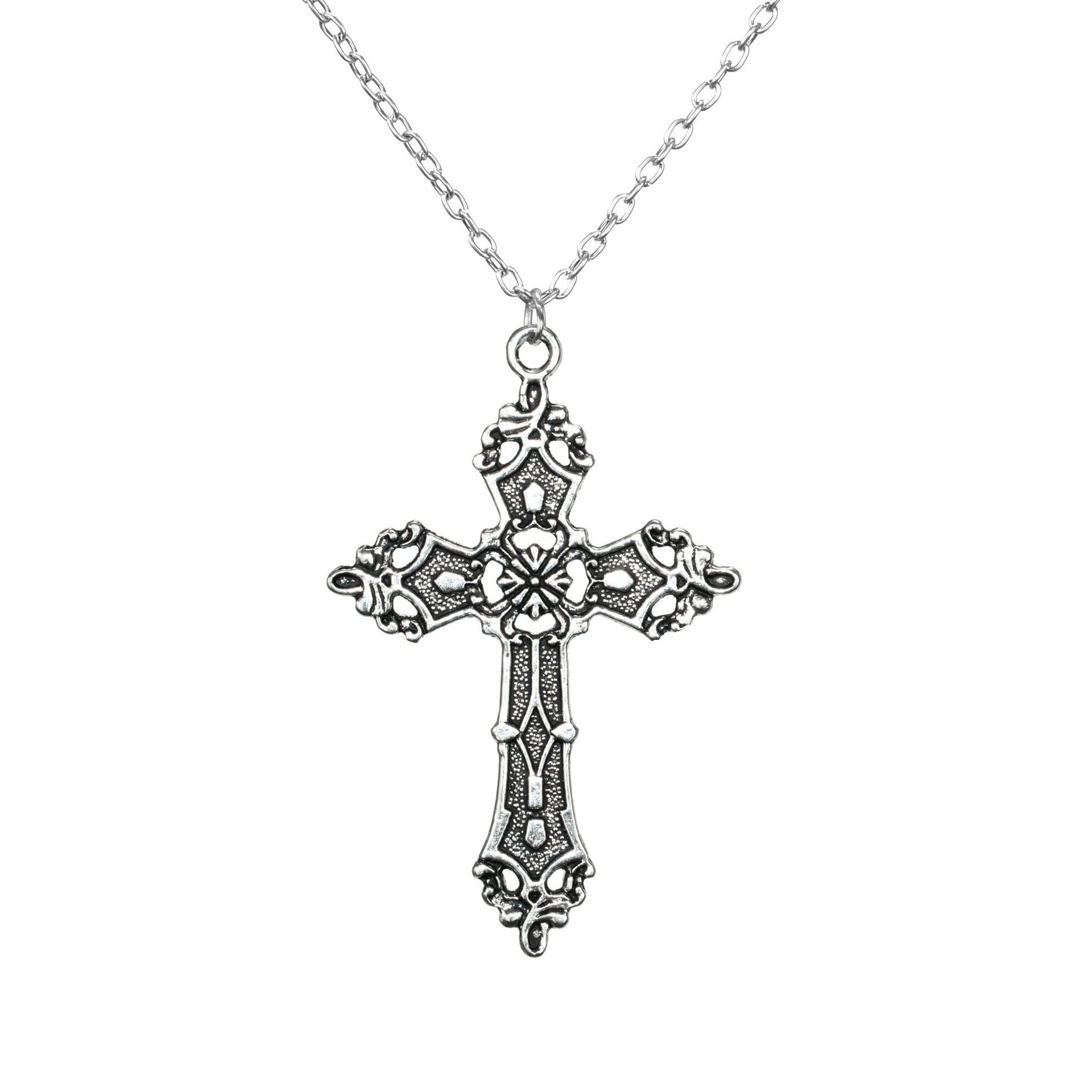 Fashion Vintage Cross Pendant Necklaces For Women Men Gift Punk Gothic Hip Hop Jewelry Choker Wholesale
Fashion Vintage Cross Pendant Necklaces For Women Men Gift Punk Gothic Hip Hop Jewelry Choker Wholesale