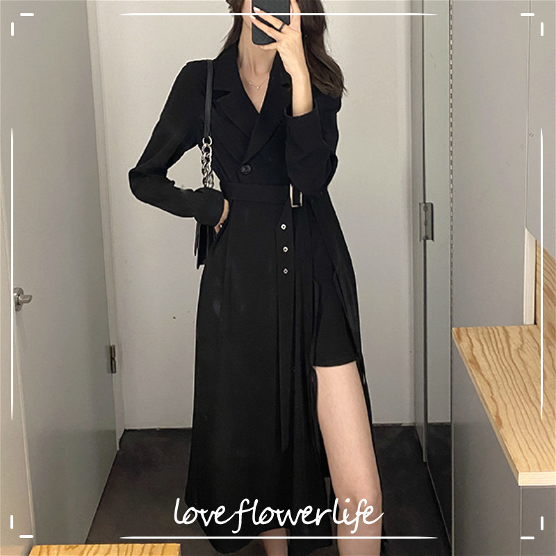 Elegant Dress Women Sexy Vintage Black Dress Empire V-neck Long Sleeve High Street Solid Midi Dress Autumn Clothing Female 210521
Elegant Dress Women Sexy Vintage Black Dress Empire V-neck Long Sleeve High Street Solid Midi Dress Autumn Clothing Female 210521
