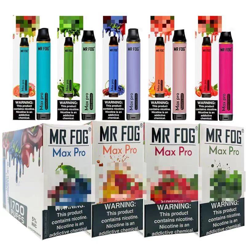 Mr Max Pro Fog Disaposable cigarettes Vape Pen Price 1000~1700~2000 Puffs 3.5ml 5% Capacity Free Tabco 650mah Battery 15 Flavors Deliveried
Mr Max Pro Fog Disaposable cigarettes Vape Pen Price 1000~1700~2000 Puffs 3.5ml 5% Capacity Free Tabco 650mah Battery 15 Flavors Deliveried