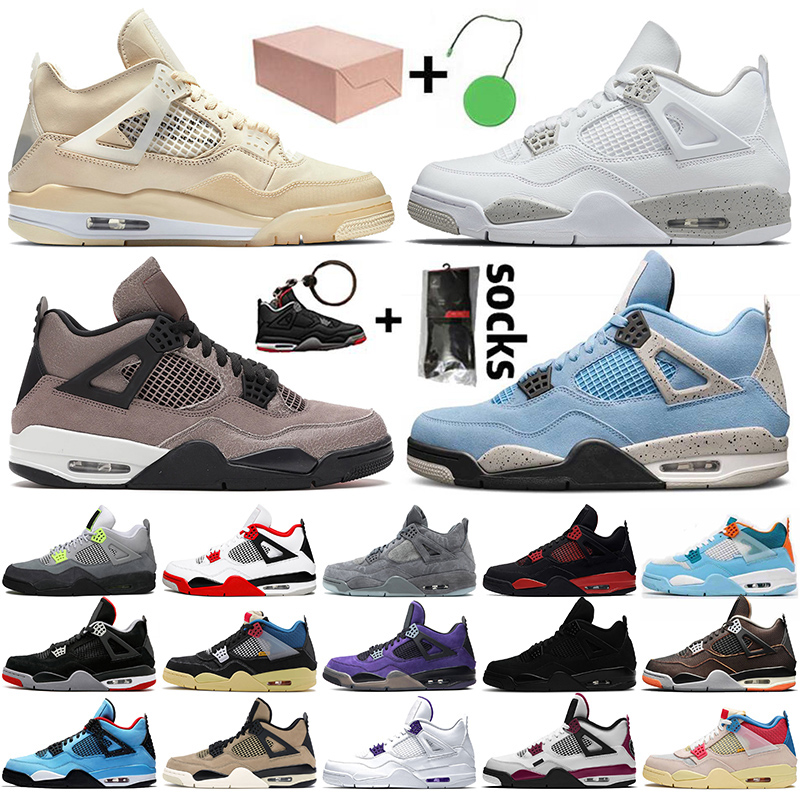 2021 Fashion With BOX 4s Basketball Shoes Jumpman 4 Sail White Oreo Off Taupe Haze University Blue Thunder Retro Trainers Sneakers, #19 red metallic 40-47
2021 Fashion With BOX 4s Basketball Shoes Jumpman 4 Sail White Oreo Off Taupe Haze University Blue Thunder Retro Trainers Sneakers, #19 red metallic 40-47