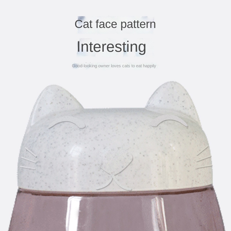 Cat Feeder Automatic Water Dispenser Cat Food Bowl Pet Mouth Wet-Proof Anti-Tumble (The logistics price Pls Contact us)