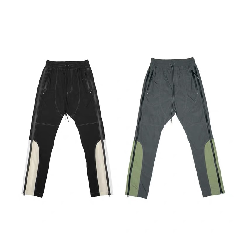 20SS Mens Designer Pants FAR ARCHIVE Functional Tooling Side Zipper Color Matching Trousers Nylon Sweatpants Casual Fashion, Black
20SS Mens Designer Pants FAR ARCHIVE Functional Tooling Side Zipper Color Matching Trousers Nylon Sweatpants Casual Fashion, Black