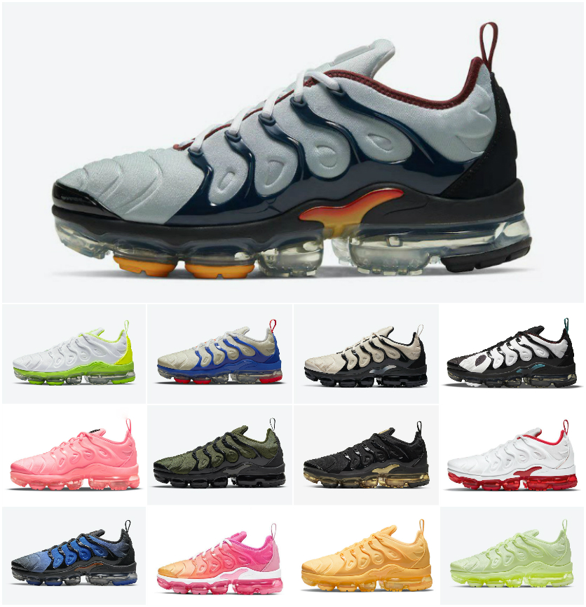 TN Plus Running Shoes Men Black White Volt Sunset Cherry All Red Cool Wolf Grey Neon Gree Olive Camo USA Dark Blue Fury Grape Mens Womens Outdoor Trainers Sneakers 36-47, Bubble package bag
TN Plus Running Shoes Men Black White Volt Sunset Cherry All Red Cool Wolf Grey Neon Gree Olive Camo USA Dark Blue Fury Grape Mens Womens Outdoor Trainers Sneakers 36-47, Bubble package bag