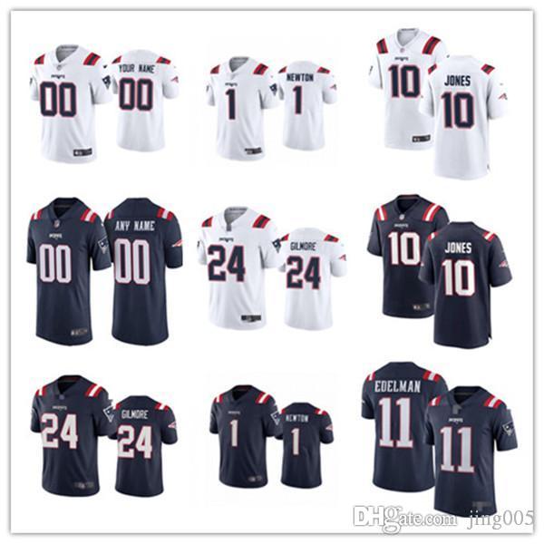Mens Womens Youth 11 Julian Edelman 10 Mac Jones 24 Stephon Gilmore 1 Cam Newton Navy blue white red customs Football Jerseys, Black;red
Mens Womens Youth 11 Julian Edelman 10 Mac Jones 24 Stephon Gilmore 1 Cam Newton Navy blue white red customs Football Jerseys, Black;red