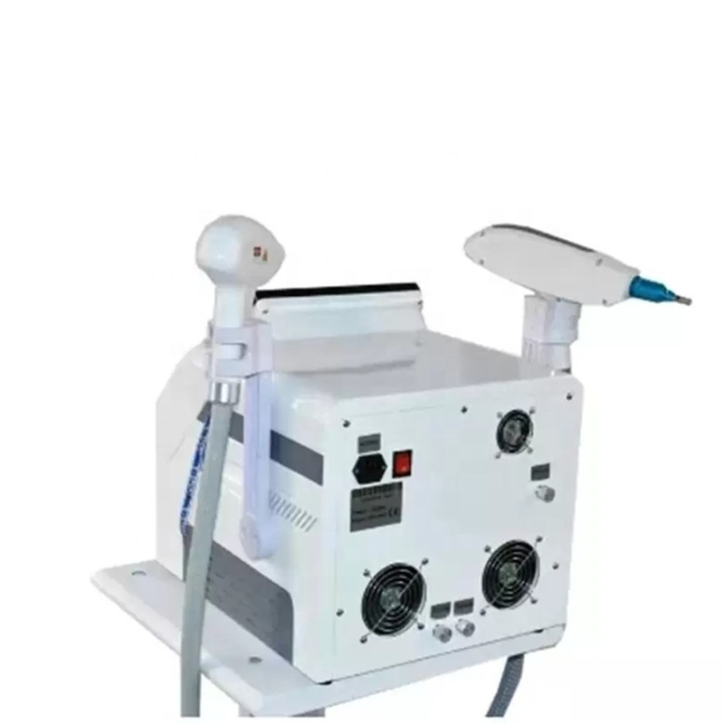 Professional 2 in 1 nd yag tattoo removal 3 wavelengths Diode Laser Hair Removal 808nm 1064nm 755nm Alexandrite Laser