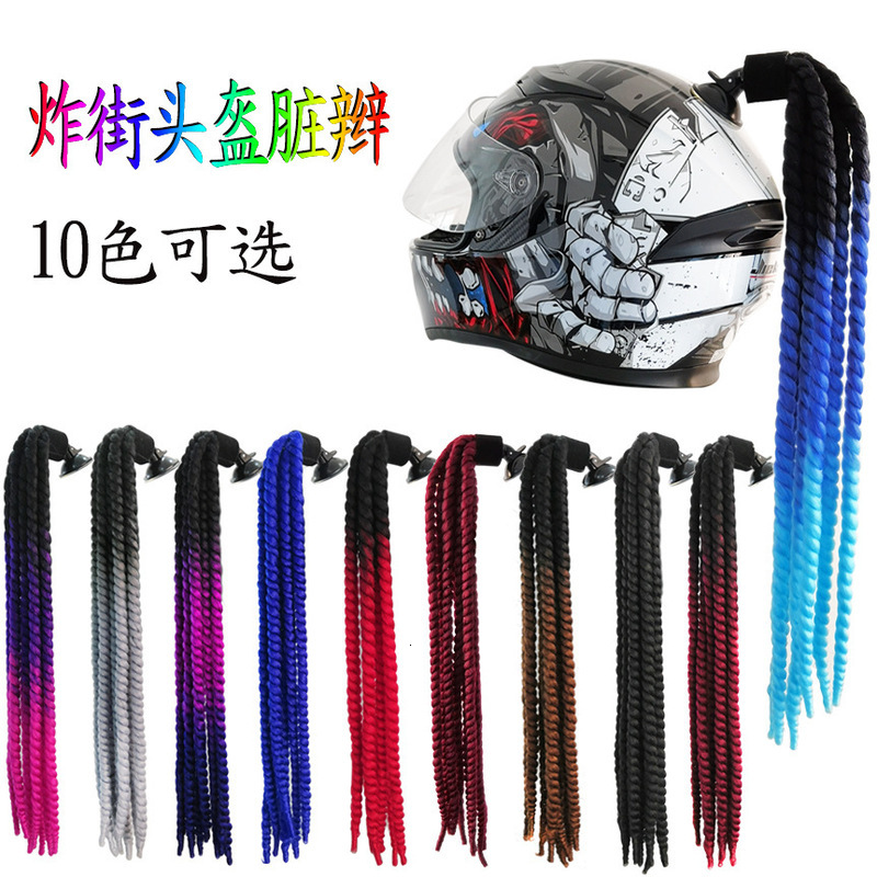 Cycling Helmets Reputable MerchantHelmet motorcycle creative personality cool locomotive bale car dirty braid pigtail men's helmet decoration
Cycling Helmets Reputable MerchantHelmet motorcycle creative personality cool locomotive bale car dirty braid pigtail men's helmet decoration
