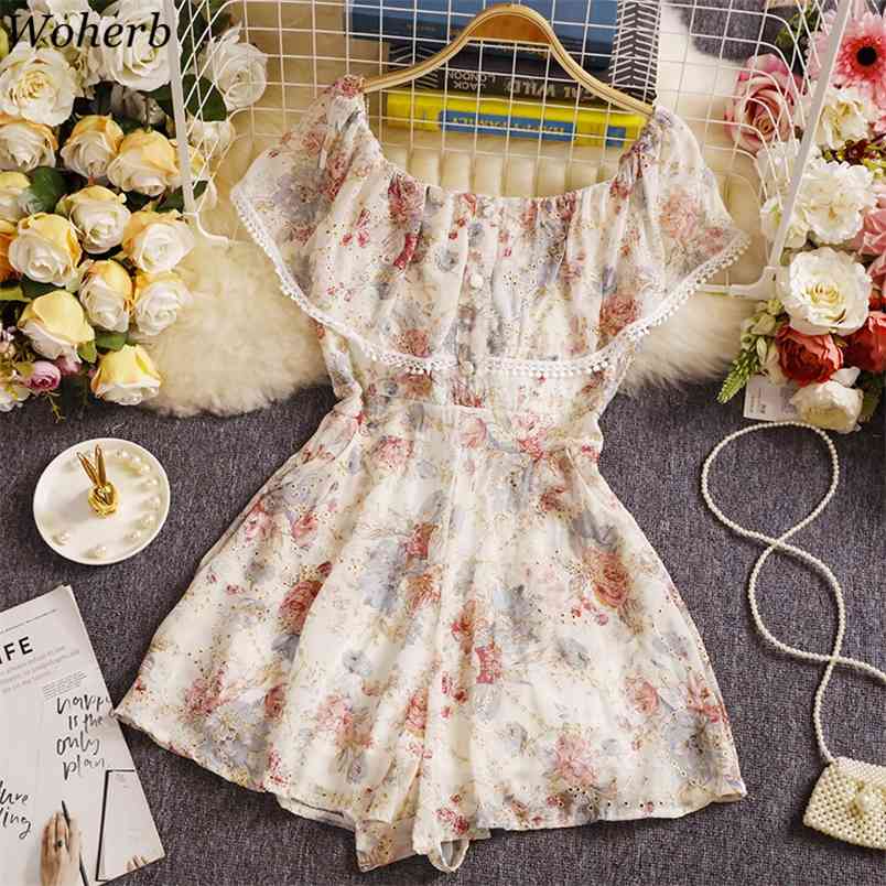 Womens Slash Neck Jumpsuit Summer Sexy Sweet Playsuit Ruffle Floral High Waist Wide Leg Short Fashion Chiffon Romper 210519, Apricot
Womens Slash Neck Jumpsuit Summer Sexy Sweet Playsuit Ruffle Floral High Waist Wide Leg Short Fashion Chiffon Romper 210519, Apricot