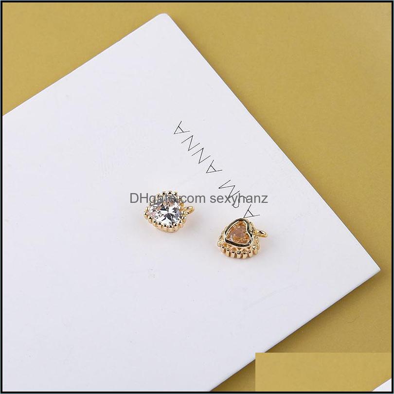 Findings & Components Charms Diy Handmade Jewelry Inlaid Zircon Diamond Love Heart Round Water Flower Branch Snow Globe Pendant Material Dro
Findings & Components Charms Diy Handmade Jewelry Inlaid Zircon Diamond Love Heart Round Water Flower Branch Snow Globe Pendant Material Dro