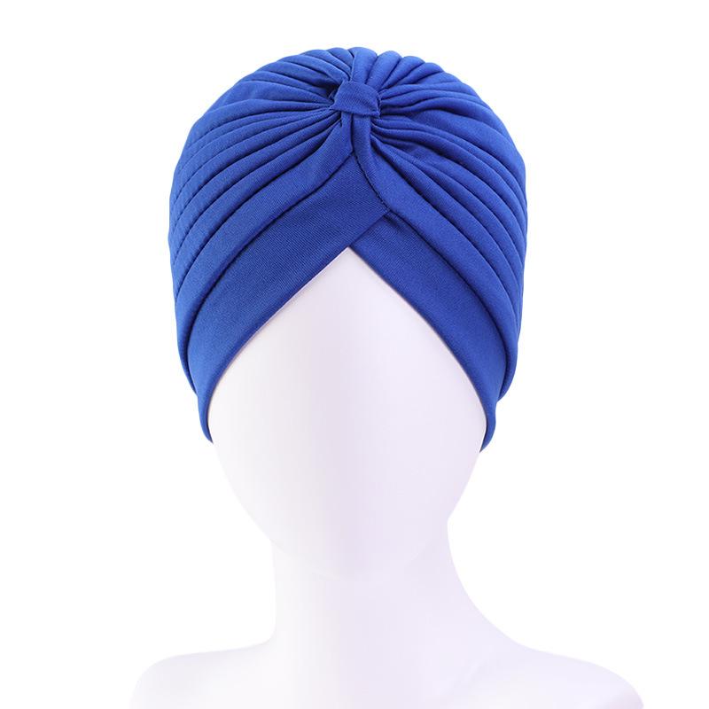 Berets Winter Women Ethnic Turban Hat Cotton Watermelon Night Cap Chemo Blue Solid Color Soft Headscarves Baotou Colorful, White 
Berets Winter Women Ethnic Turban Hat Cotton Watermelon Night Cap Chemo Blue Solid Color Soft Headscarves Baotou Colorful, White