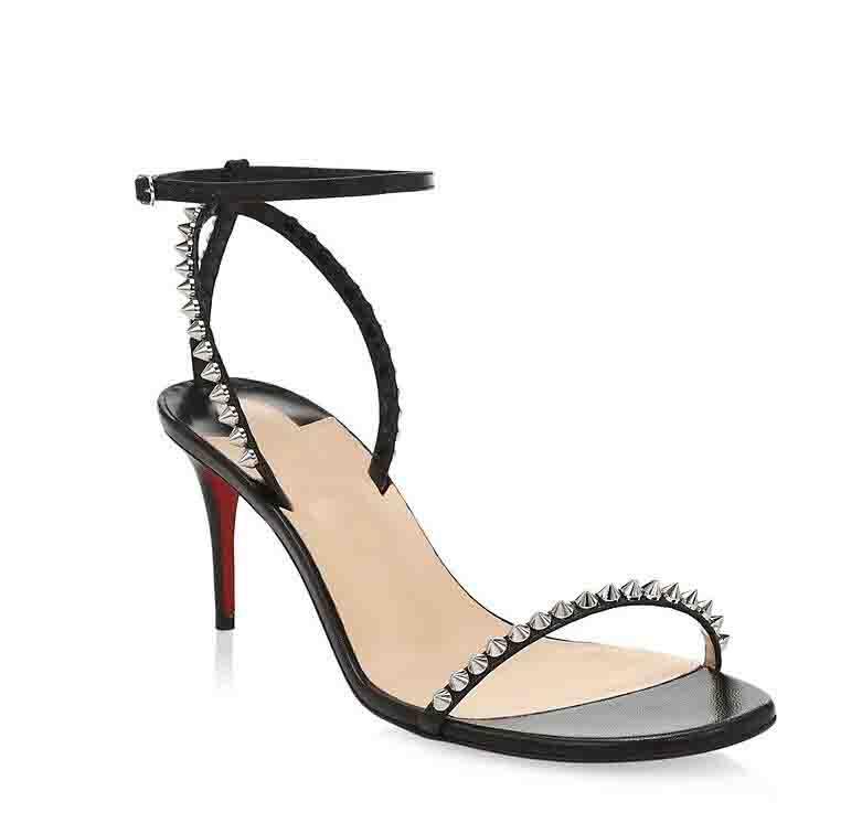 Luxury Summer Women Redsoles Sandals ! barnd lady Red Bottom So Me Spikes Leather Sandal High Heels Ankle Strap Sexy Gladiator Sandalias EU35-43 factory discount
Luxury Summer Women Redsoles Sandals ! barnd lady Red Bottom So Me Spikes Leather Sandal High Heels Ankle Strap Sexy Gladiator Sandalias EU35-43 factory discount