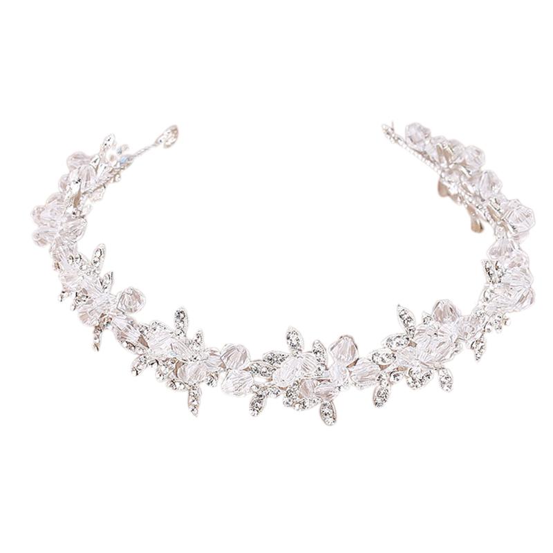 Hair Clips & Barrettes Transparent Crystal Beads Wedding Tiara Bridal Headband Women'S Dance Party Headdress Accessories, Golden;silver
Hair Clips & Barrettes Transparent Crystal Beads Wedding Tiara Bridal Headband Women'S Dance Party Headdress Accessories, Golden;silver