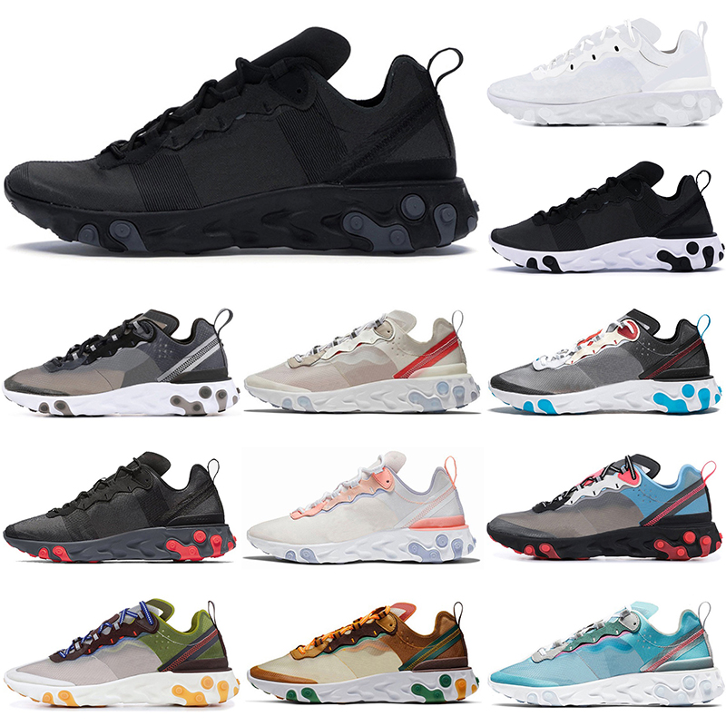 new classic original element 55 87 react running shoes Triple Black white Anthracite Sail Dark Grey Solar Red pink Moss Orange Peel Royal Tint Volt Racer purple, 55 triple black
new classic original element 55 87 react running shoes Triple Black white Anthracite Sail Dark Grey Solar Red pink Moss Orange Peel Royal Tint Volt Racer purple, 55 triple black