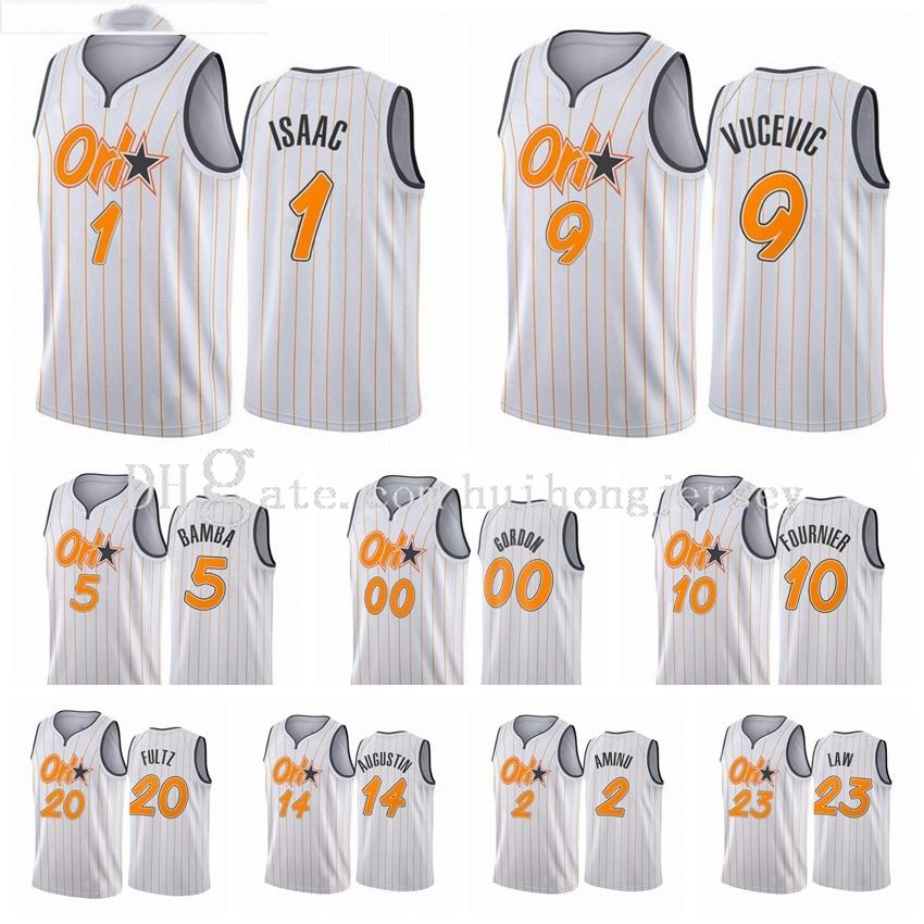 New Basketball 14 DJ Augustin Jersey 00 Aaron Gordon 10 Evan Fournier 9 Nikola Vucevic 50 Cole 31 Terrence Ross Men White Edition
New Basketball 14 DJ Augustin Jersey 00 Aaron Gordon 10 Evan Fournier 9 Nikola Vucevic 50 Cole 31 Terrence Ross Men White Edition
