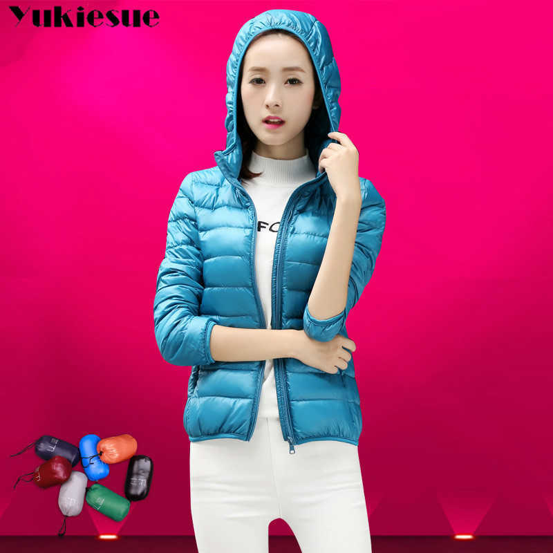 women ultra light down jacket hooded winter 's white duck jackets slim parka zipper coats outwear Plus size 210608, Creamy-white
women ultra light down jacket hooded winter 's white duck jackets slim parka zipper coats outwear Plus size 210608, Creamy-white
