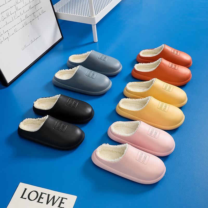 Slippers 2021 Waterproof Cotton Winter Indoor And Outdoor Warm Shoes Soft Bottom Couple Home, Black
Slippers 2021 Waterproof Cotton Winter Indoor And Outdoor Warm Shoes Soft Bottom Couple Home, Black