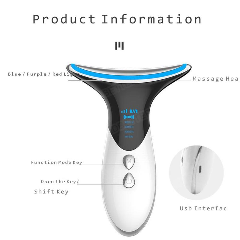 Neck Wrinkle Removal Act Beauty Apparatus Facial Color Light Lifting and Firming Induction nuface от DHgate WW