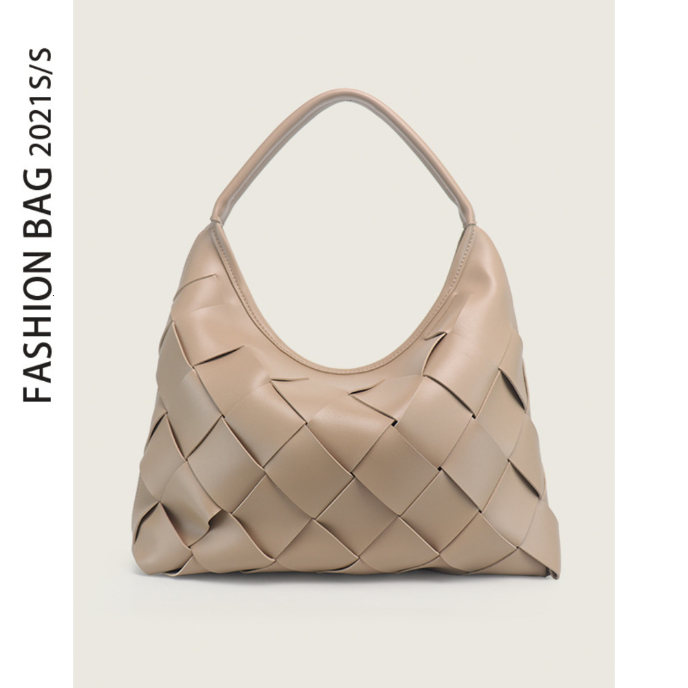 2021 Spring and Summer Women's Bag Weaving Dign Texture Bucket Simple Armpit Korean Version Ins Shoulder, White
2021 Spring and Summer Women's Bag Weaving Dign Texture Bucket Simple Armpit Korean Version Ins Shoulder, White