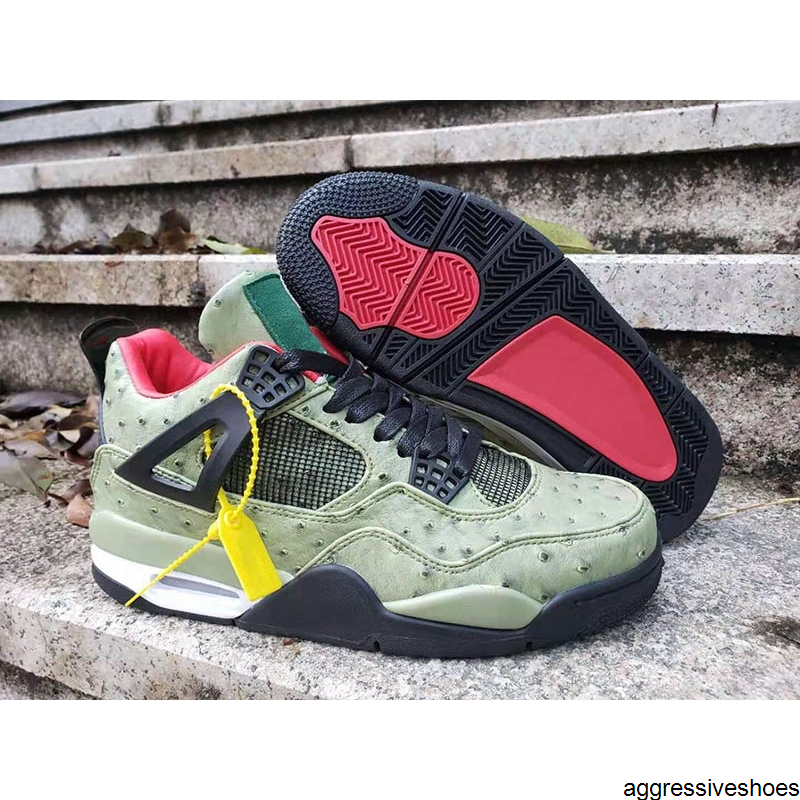 New Style 4 Green ostrich veins Men Basketball Shoes 4s Black Red mens athletic sports sneaker
New Style 4 Green ostrich veins Men Basketball Shoes 4s Black Red mens athletic sports sneaker