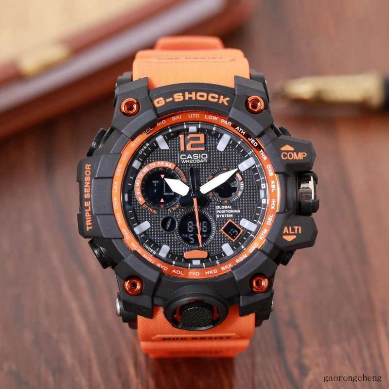 G style Luxury Mens Digital LED Watches Sport Men Outdoor Electronic rubber Shock Display Analog Wrist Watch Montre Homme GWG 1000 1A, Slivery;brown
G style Luxury Mens Digital LED Watches Sport Men Outdoor Electronic rubber Shock Display Analog Wrist Watch Montre Homme GWG 1000 1A, Slivery;brown