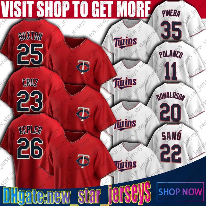 Twins 26 Max Kepler 23 Nelson Cruz Jersey Minnesota 25 Byron Buxton 20 Josh Donaldson Miguel Sano Jerseys Jorge Polanco Kenta Maeda Arraez, Blue;black
Twins 26 Max Kepler 23 Nelson Cruz Jersey Minnesota 25 Byron Buxton 20 Josh Donaldson Miguel Sano Jerseys Jorge Polanco Kenta Maeda Arraez, Blue;black