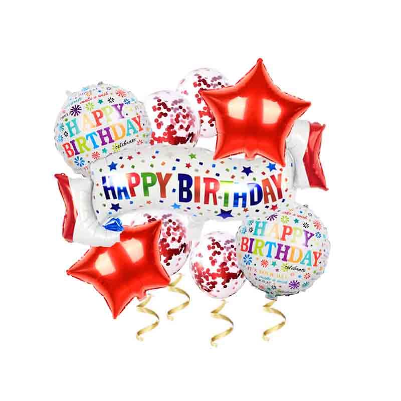 Party Decoration 1set High Quality Colorful Happy Birthday Foil Balloons Decorations Baby Shower Supplies Helium Globos Kids Gifts
Party Decoration 1set High Quality Colorful Happy Birthday Foil Balloons Decorations Baby Shower Supplies Helium Globos Kids Gifts