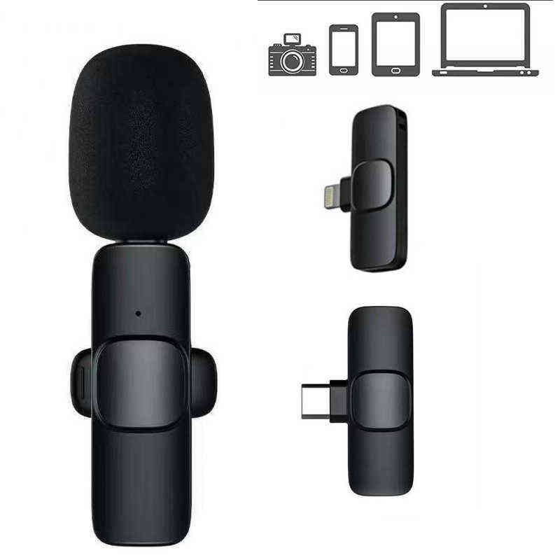 Wireless Lapel Lavalier Microphone PC For Android Phone Camera Mic Portable External Buttonhole Microphones For IPhone Laptop Y211210
Wireless Lapel Lavalier Microphone PC For Android Phone Camera Mic Portable External Buttonhole Microphones For IPhone Laptop Y211210
