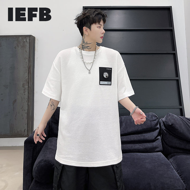 IEFB Summer Half Sleeve Niche Design Black White T-shirts For Men Ins Causal Tee Tops Streetwear Fashion Cloth 9Y7223 210524
IEFB Summer Half Sleeve Niche Design Black White T-shirts For Men Ins Causal Tee Tops Streetwear Fashion Cloth 9Y7223 210524