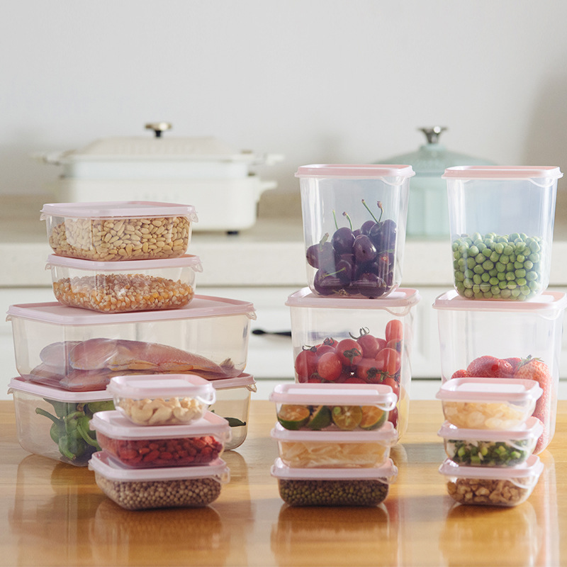 17pcs Food Storage Containers set with Lid BPA Free Kitchen Freezer Safe
