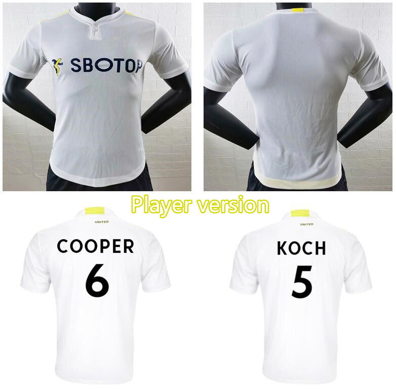 Player Version 2021 2022 Soccer Jersey Home White COOPER BAMFORD DAVIS POVEDA Away Soccer Shirt Adult Men Short SleeveQWEGNSA, Black;yellow
Player Version 2021 2022 Soccer Jersey Home White COOPER BAMFORD DAVIS POVEDA Away Soccer Shirt Adult Men Short SleeveQWEGNSA, Black;yellow