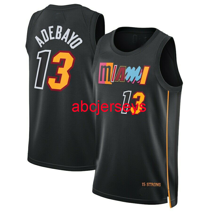 Bam Ado #13 Black Swingman Jersey Embroidery Basketball Jersey XS-5XL 6XL
Bam Ado #13 Black Swingman Jersey Embroidery Basketball Jersey XS-5XL 6XL