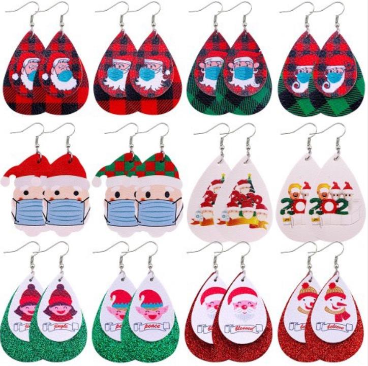 New Teardrop 2020 Christmas Glitter Doubles Faux Leather Earrings Layered Fashion Deer Shaped Earring sqcPJb homes2007, Silver
New Teardrop 2020 Christmas Glitter Doubles Faux Leather Earrings Layered Fashion Deer Shaped Earring sqcPJb homes2007, Silver