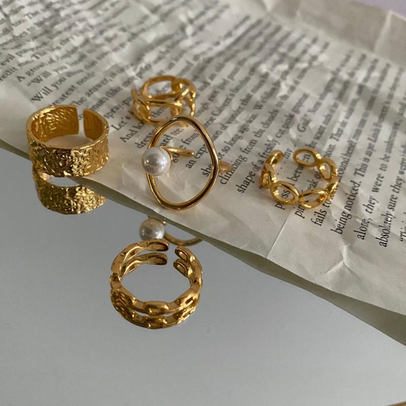 Wedding Rings Vintage Gold Color Adjustable For Women Retro Opening Metal Finger Unisex Trendy Geometric Fashion Jewelry Union3
Wedding Rings Vintage Gold Color Adjustable For Women Retro Opening Metal Finger Unisex Trendy Geometric Fashion Jewelry Union3