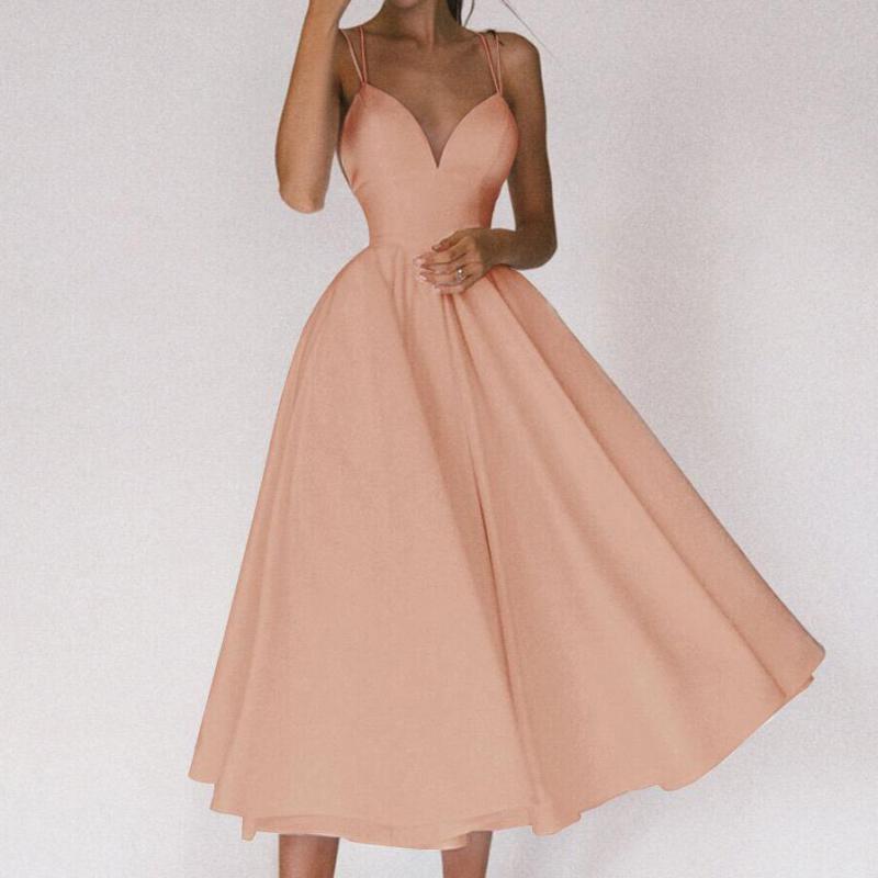 Women Dress Sleeveless Vintage Sexy Party Pink Black White Red Plus Size Evening es Long Off Shoulder 210513