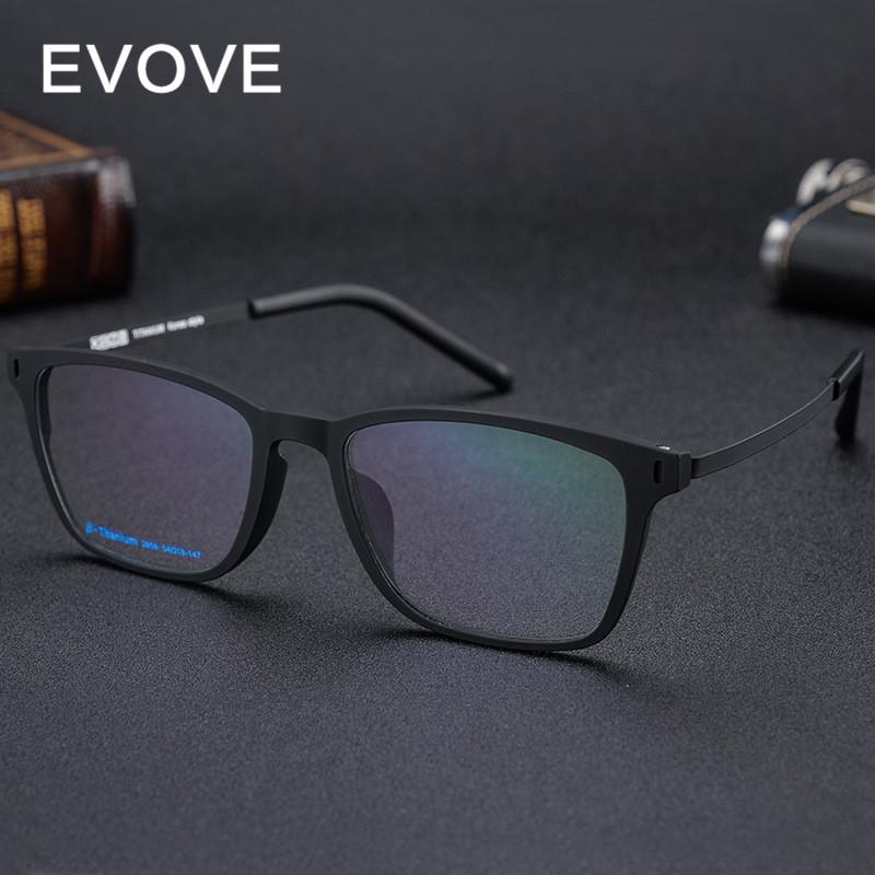Fashion Sunglasses Frames Evove Titanium Eyeglasses Men Ultra Light Glasses Frame Man Women Matte Black Eyewear Spectacles For Prescription
Fashion Sunglasses Frames Evove Titanium Eyeglasses Men Ultra Light Glasses Frame Man Women Matte Black Eyewear Spectacles For Prescription