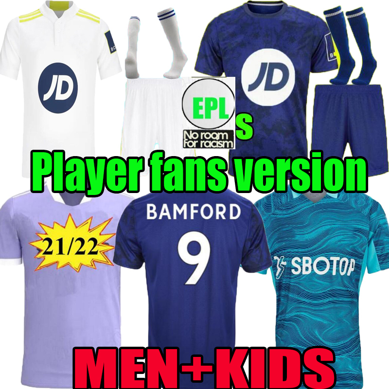 21 22 LEEDS away soccer jersey 2021 2022 UNITED home football shirt PHILLIPS FIRPO JUNIOR BAMFORD RAPHINHA DIEGO LLORENTE RODRIGO blue men woman kits uniform
21 22 LEEDS away soccer jersey 2021 2022 UNITED home football shirt PHILLIPS FIRPO JUNIOR BAMFORD RAPHINHA DIEGO LLORENTE RODRIGO blue men woman kits uniform