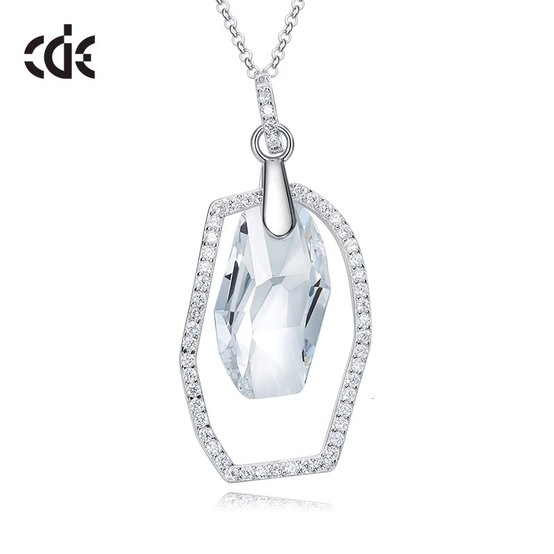 Necklace Exquisite Geometry Girl's S925 Sterling Silver Clavicle with Swarovski Crystal Elements
Necklace Exquisite Geometry Girl's S925 Sterling Silver Clavicle with Swarovski Crystal Elements