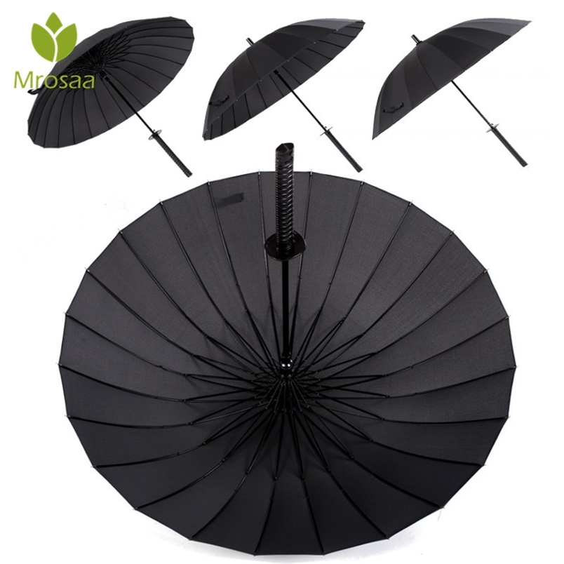 Creative Long Handle Large Windproof Samurai Sword Umbrella Japanese Sun Rain Straight Automatic Open 16K 24K Parasol 210721
Creative Long Handle Large Windproof Samurai Sword Umbrella Japanese Sun Rain Straight Automatic Open 16K 24K Parasol 210721