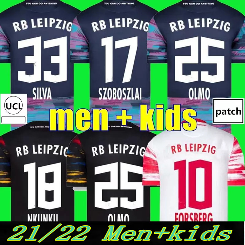 2021 2022 Leipzige s Soccer Jerseys SZOBOSZLAI 21 22 RBL football shirt POULSEN NKUNKU SILVA HAIDARA SABITZER HEE CHAN FORSBERG LAIMER OLMO HALSTENBERG Men+kids Kits, Home
2021 2022 Leipzige s Soccer Jerseys SZOBOSZLAI 21 22 RBL football shirt POULSEN NKUNKU SILVA HAIDARA SABITZER HEE CHAN FORSBERG LAIMER OLMO HALSTENBERG Men+kids Kits, Home