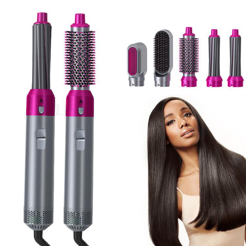 Professional 5 In 1 MultiFunctional Hair Dryer Comb Hot Air Styler Curler Straightening Curling Iron Styling Brush Tool
Professional 5 In 1 MultiFunctional Hair Dryer Comb Hot Air Styler Curler Straightening Curling Iron Styling Brush Tool