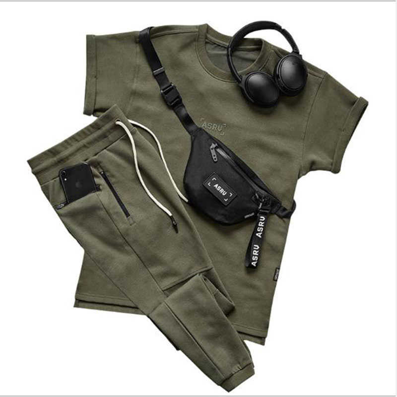 Canvas sport Fanny pack for men's leisure outdoor fitness men's and women's bag Fanny pack travel belt leg bag zipper bag 210708